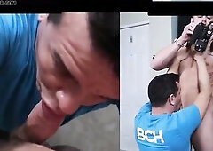 Hot muscle dude with large dong screws homosexual