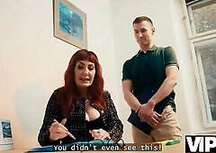 VIP4K. Lick my vagina or I will fire u! Sexy sex with Melody Mynx