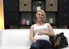 Chubby Amateur Casting Audition First Time