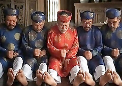 Mấy cụ trung niên bị nhập, nứng cặc đè nhau ra đụ tập thể.  AI Vietnamese Uncles video.