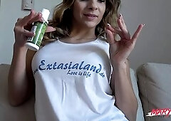 The postman has brought me my recent lubricant and I invited him directly to try it out with me! :)