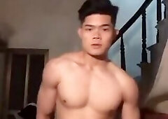 Vietnamese - Muscle Boy jerk off