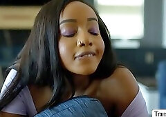 My TS stepsis fuck so hard my Ebony girlfriend