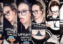 Lil' Miss Just Put It In My Butt teasing u