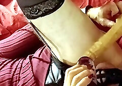 Daniela Lei locked clit big telescopic toy