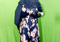 Muslim Hijabi Beautiful Housewife Fucking With Neighbor - With Clear Hindi Audio