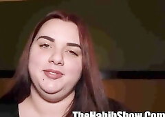 Plump Cuban BBW Lexi Blanco takes on two cocks at once in steamy double penetration with a thick BBC