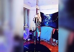 JadeJameson420 on onlyfans trans angel stripper pole dancing