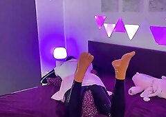 Sissy drone activates and realises it's sealed in rubber with no escape. When it realises touching itself feels so admirable, its merely goal is 