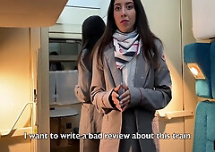 The Guilty Train Conductor Offered A Premium Service To The Passenger - Anal And Cumwalk 19 Min
