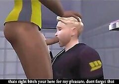 Gym slut straight guy dominated