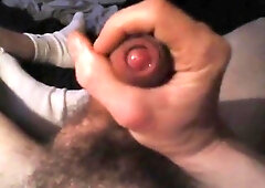 Slim Twink Masturbates and Cums on Webcam