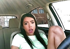 Webcam Teen masturbates and pretends you came in her mouth