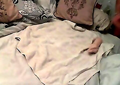 Huge dildo in his ass