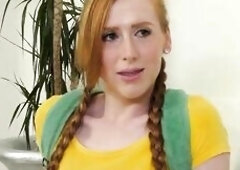 Trans babysitter Shiri Allwood bareback