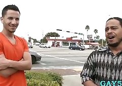 Horny gym boy gets fucked