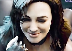 Unfathomable Anal And Creampied Cunt - two Sexually excited Whores Having Coarse Sex At The Work ( CG Realistic Uncensored )