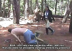 Diosa the riding bullwhip goddess