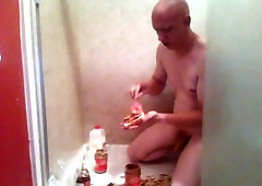 peanut butter jelly fucking belly stuffing part 2