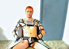 Hunky guy Hangryassactivdick goes solo for a steamy jerk-off session with some big cumshots