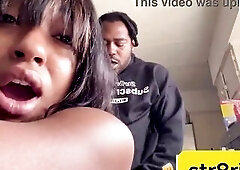 str8rich banging this sexy hood thot in the butt and vagina this babe got a superlatively good oral-job nnn