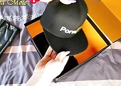 Gift from Pornhub. Unpacking. Thanks Pornhub! Anna Mole