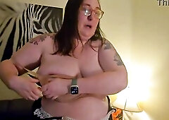 big beautiful woman OLDER mother I'd like to fuck CANDID SANDRA GOES TOPLESS ON WEB CAMERA