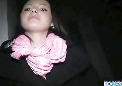 HornyAgent Vanessa earns additional Xmas money by screwing my large cock