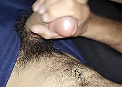 The Whole Getting Hard And Watching Porn Ends With Big Cumshot