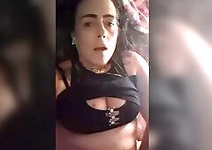 Beauty Masturbating and Teasing Snatch and Making Soaked Sounds During the time that Calls Out Fans Name (Fan Requested)