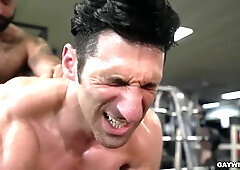 GayWire – Atlas Boinks Tormentor Jet at the Gym – Atlas Grant & Master Jet