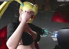 Cyberpunk Story: Marie Rose and Rainbow Mika - Futanari x Female [MMJ]