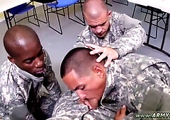 Inexperienced Russian gay soldier surrenders his tight hole to a dominant Sergeant!