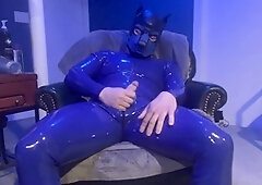 Stylish gay rubber fetish with kinky toys and sensual pleasure