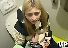 VIP4K. A thousand bucks for a Oral sex in a Public Restroom? Yes, sure