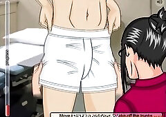 College girl hooks up with the campus nurse from Teamfapsgames