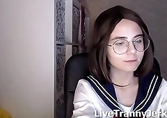 freckledcat Shemale Live Cum Show