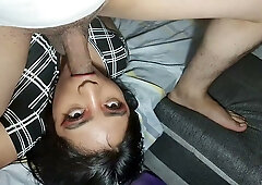 Unfaithful wife rides her neighbor in secret while recording every moment