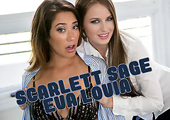 Reverse Psychology featuring Scarlett Sage, Eva Lovia