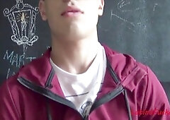 Spy, young public stall cruising, young public nudity