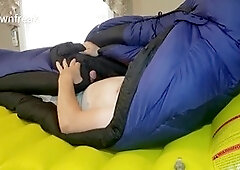 Fetish, humping bed, sleepingbag