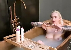Busty Blond Punished For Her Big Boobs