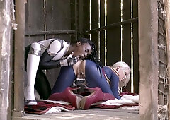 Marvel lesbian kinks with Kenzie Taylor and Ana Foxxx