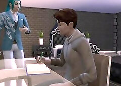 Boy Fucked by Handsome Rich Stepcousin (The Sims 4)
