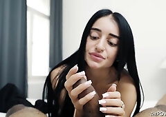 Russian And Ukrainian Teen 18+ Bitches Sucking Bbc Pov And Tasting Sexy Cum