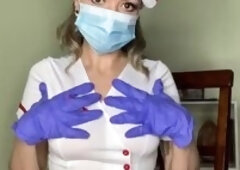 Valuable Nurse Cum Encouragement Guided Masturbation JOi POV