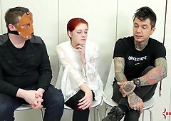 Redheaded Contorted Anal Teen 18+ Sub Slave Is Butt Fucked Hard Then Throat Fucked