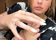 Amateur blonde wife sucking dick POV style vid2