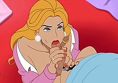 Milftoon drama - She wants me to release in her mouth