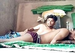indian guy teases with big cock